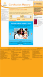 Mobile Screenshot of certificationmatters.org
